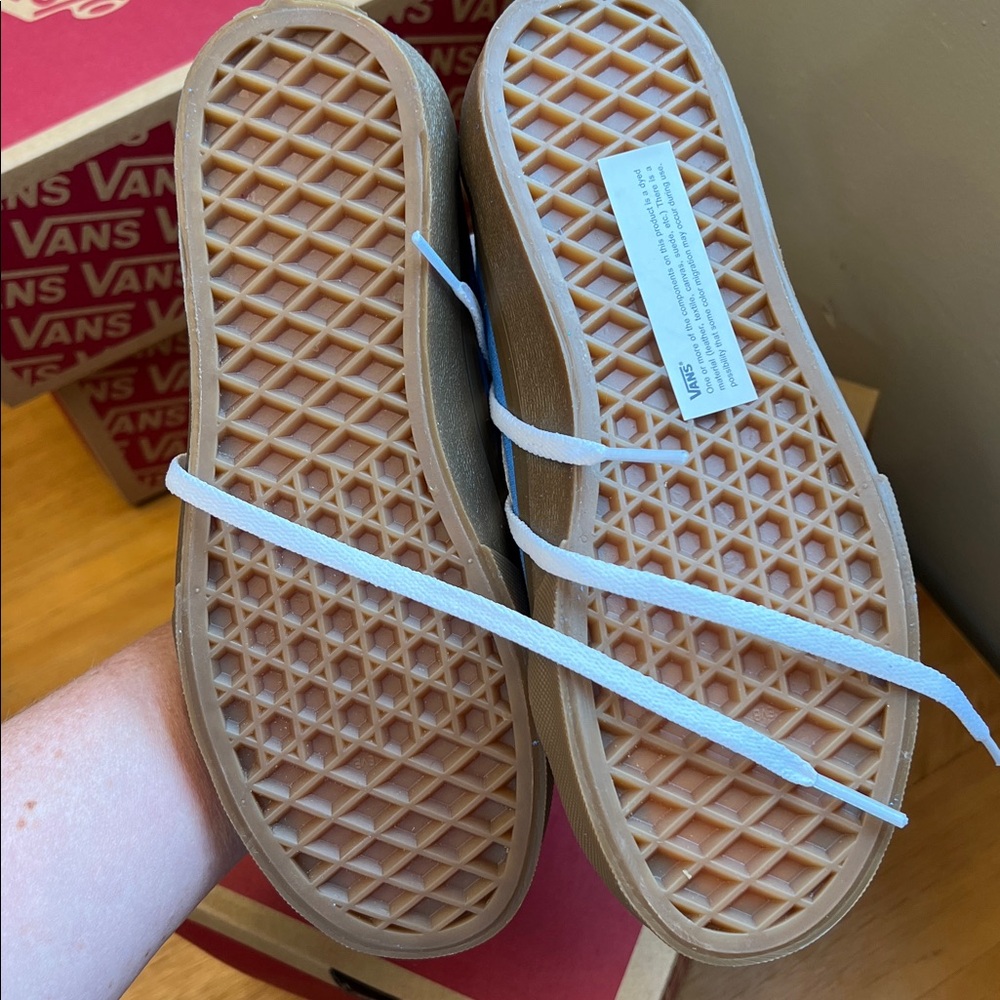 Vans sk8-hi zip gum sole azure blue New size 2 - Picture 3 of 3